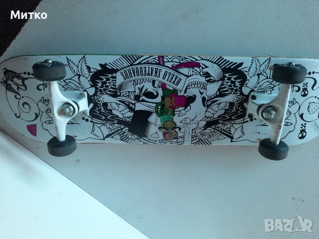 Скейтборд марка OXELO SKATEBOARDS., снимка 8 - Скейтборд, ховърборд, уейвборд - 52680068