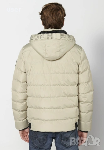 100% Оригинално чисто-ново с етикет страхотно мъжко зимно яке KOROSHI!  , снимка 5 - Якета - 53480047
