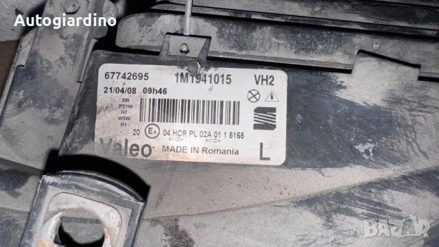 Оригинални Фарове зa Seat Leon - 67742695 / 1M1941015, снимка 2 - Части - 51193845