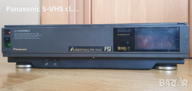 Видео рекордер Panasonic NV-FS1 S-VHS Hi-Fi stereo Sp/Lp 