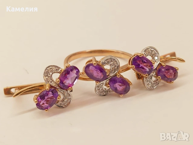 Руско злато , снимка 8 - Колиета, медальони, синджири - 53124581