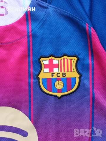 Футболна тениска Барселона за сезон 2025/26 от Найк, снимка 4 - Футбол - 51836830