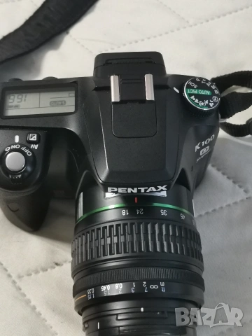 Цифров фотоапарат Pentax K100D Super, снимка 2 - Фотоапарати - 53406408