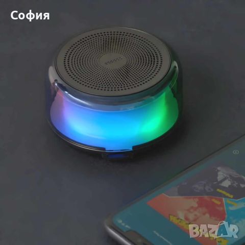 Безжичен високоговорител с цветни светлини AS-BS20, снимка 7 - Bluetooth тонколони - 46233063