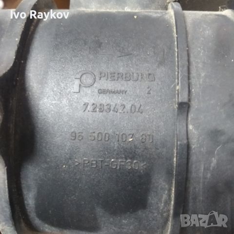 Дебитомер за PEUGEOT 207 1.6 HDI Air Flow Meter 9650010780., снимка 3 - Части - 46527143