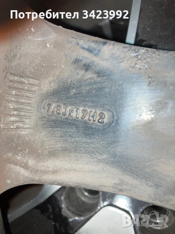 4 гуми 225/60/17 с алуминиеви джанти, снимка 3 - Гуми и джанти - 52123132