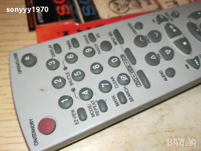 TOSHIBA SE-R0159 DVD/VCR COMBO REMOTE CONTROL 2208251351, снимка 10 - Дистанционни - 51452931