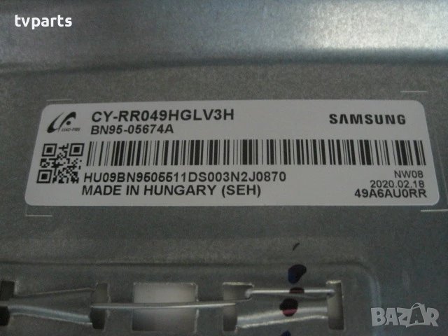 Мейнборд BN41-02636A BN94-14136G Samsung QE49Q67RAT 100% работещ, снимка 6 - Части и Платки - 50472862