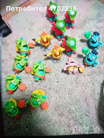 макси фигурки на Киндер тролчетата 