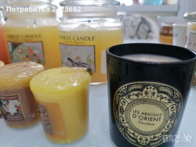 Продавам ароматни свещи на yankee candle, guerlain , снимка 5 - Други - 46716977