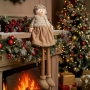 Декоративни Коледни кукли „Баба Коледа“ и „Дядо Коледа“ – уют, топлина и празнично настроение с един, снимка 4