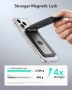 Портфейл ESR Geo MagSafe с пълна функционалност „Find My“, държач за 5 карти, RFID блокиране, черен, снимка 4