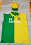 Спортна тениска и шапка Бразилия от световното първенство по футбол Германия 2006. , снимка 1