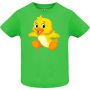 Нова бебешка тениска в зелен цвят с Пате, снимка 1 - Бебешки блузки - 45114845