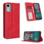 Nokia C12 Retro Texture Wallet Калъф и Протектор, снимка 2