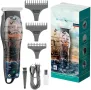 Машинка за подстригване VGR V-953 – Безжична, USB зареждане, Професионално оформление, снимка 8