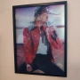 Рамкиран 3D плакат, картина на Майкъл Джексън. , снимка 1