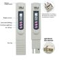 Измерване на качеството на водата TDS Tester 0-9990ppm, снимка 8