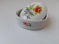 Meissen, порцеланова кутия за бижута с цветя, перфектно състояние , снимка 9