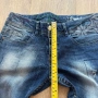 Desigual дамски слим тесни дънки размер 28, снимка 6