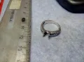 СРЕБЪРЕН ПРЪСТЕН Тип ГОДЕЖЕН СРЕБРО 925 с ЦИРКОНИ и ГНЕЗДО За ВГРАЖДАНЕ на СКЪПОЦЕНЕН КАМЪК 49719, снимка 10