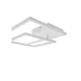 Декоративен LED плафон, 25W, Бял с 2 регулируеми правоъгълника , снимка 1