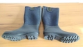 Нови ботуши с каучукова подметка и крачоли от дънкова материя - деним, снимка 3