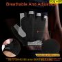 Еластични ръкавици без пръсти за колоездене и други видове спорт в черен цвят - КОД 4058, снимка 2