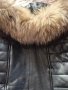 Кожено яке естествена кожа и яка лисица, снимка 5