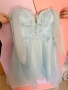 Рокля в цвят baby blue/небесносиньо, снимка 2