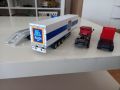 Камион, камиончета големи, метални, ТИР и платформа, ремаркета пластмасови, 35-36 см., снимка 11