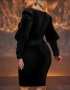 Дамска модерна рокля , снимка 5