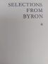 Selections from Byron , снимка 1