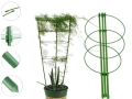 Подпора за растения с цветен пръстен, кръгла стабилна стълба, снимка 4