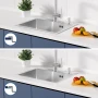 ПРОМОЦИЯ Кухненска мивка за вграждане AURALUM (KITCHEN SINK) 913258-06-JZF0601, снимка 2
