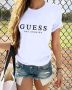 Дамски тениски Guess - три цвята - 30 лв., снимка 1 - Тениски - 45637630