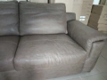 Кожен диван разтегателен , снимка 3