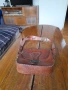 Стара дамска кожена чанта #24, снимка 1