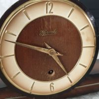 Стар малък немски настолен часовник, снимка 3 - Антикварни и старинни предмети - 45513775