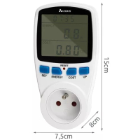 Ватметър, уред за измерване на изразходвaна енергия, снимка 4 - Други инструменти - 44941985