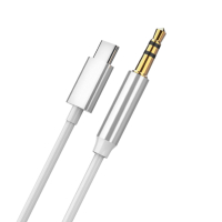 Аудио кабел USB-Type C към AUX 3.5мм мъжко - 1 метър, снимка 2 - USB кабели - 44996140