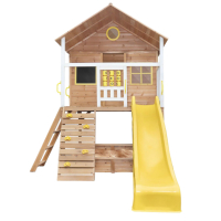 Голяма детска къща за игра, снимка 2 - Градински мебели, декорация  - 45070452