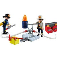Комплект Playmobil 5651 - Пожарникари в куфарче, снимка 3 - Образователни игри - 45603899