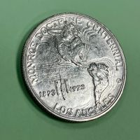 1/2 долар (Half Dollar) 1923 г Доктрина Монро, САЩ - сребърна монета, рядка, снимка 3 - Нумизматика и бонистика - 45079054
