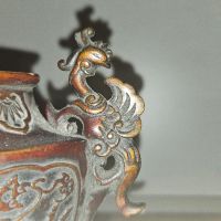 Старинен съд пурпурен бронз, снимка 5 - Антикварни и старинни предмети - 45710991