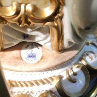 Настолна лампа Capodimonte, снимка 12 - Антикварни и старинни предмети - 45254188