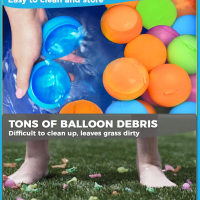 Водни балони SOPPYCID за многократна употреба, самозапечатваща се водна бомба за басейн за деца, снимка 3 - Други - 45046599