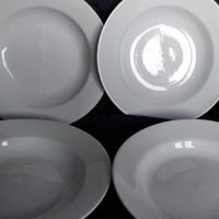 Пет вида бели чинии Номерирани на снимки, снимка 3 - Чинии - 45403039
