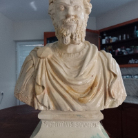 Римска статуя на император репродукция, снимка 3 - Антикварни и старинни предмети - 45036258