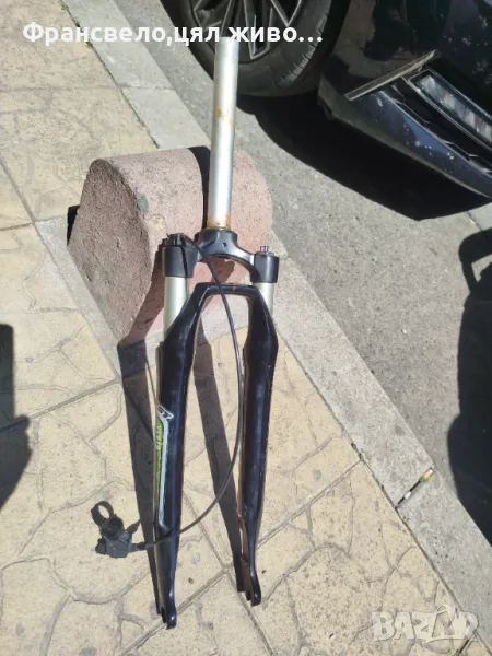 26 цола въздушна вилка със заключване кормило за велосипед колело , снимка 1